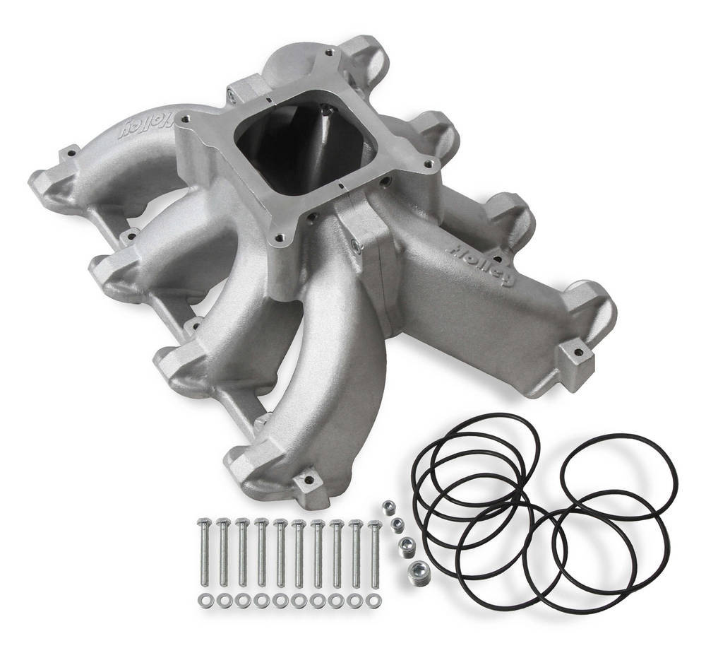 GM LS Intake Manifold Split Design LS1/LS2/LS6 Intake Manifolds Holley