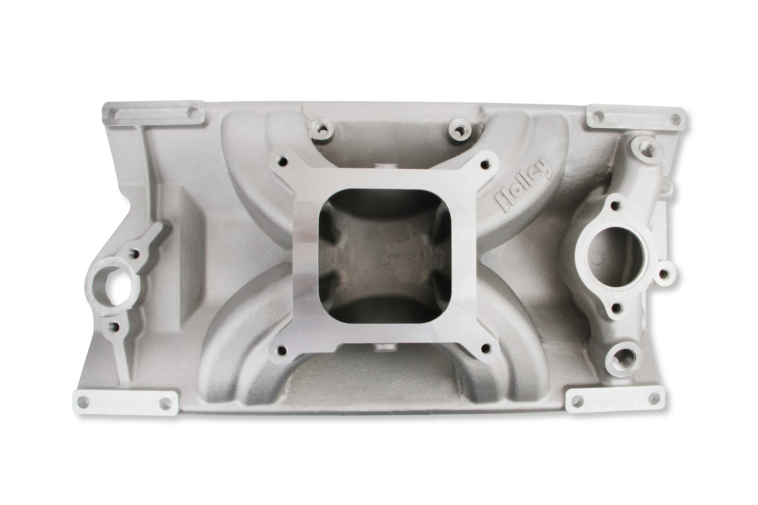 SBC Intake Manifold Single Plane 4150 Flange Intake Manifolds Holley