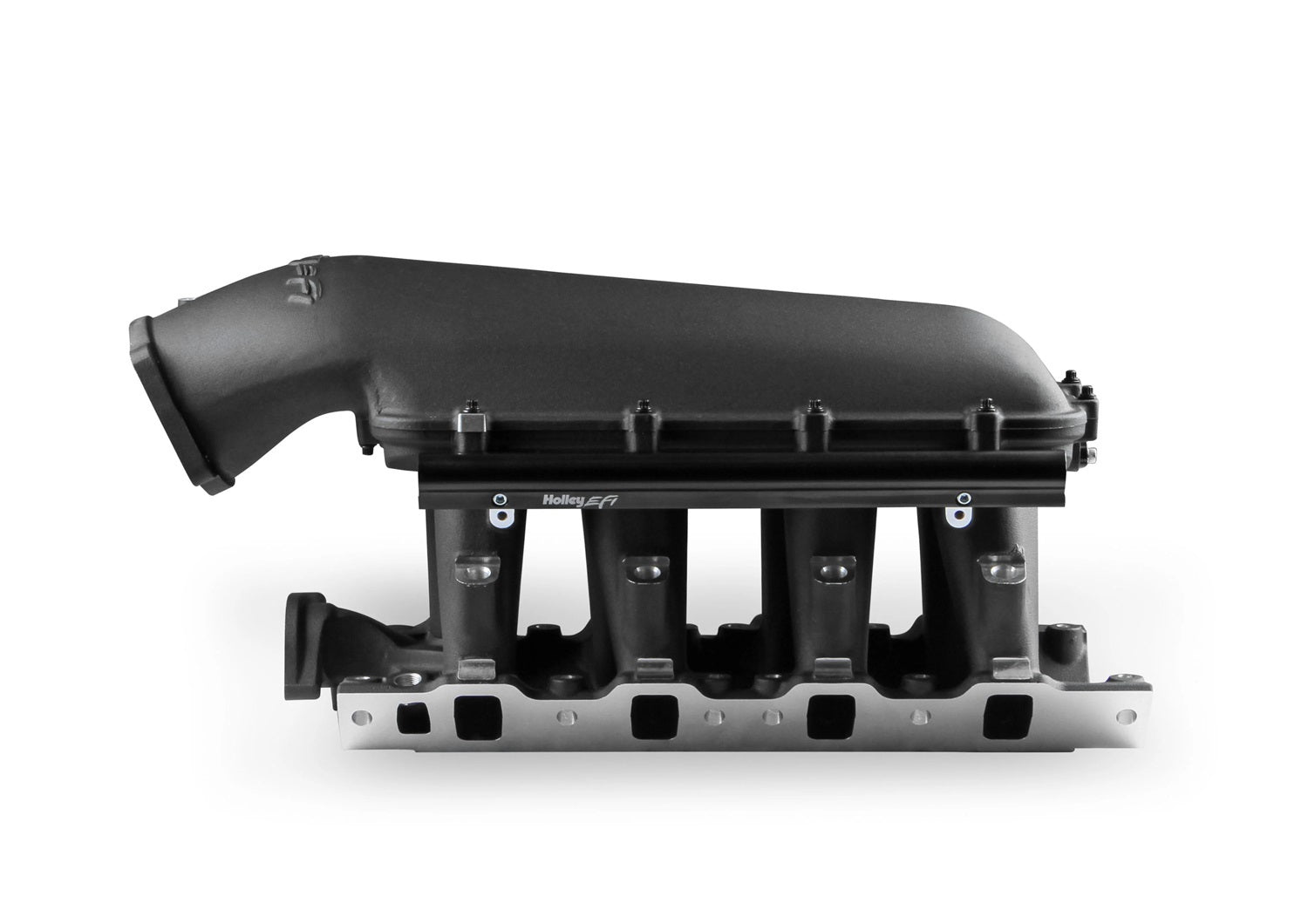 SBF 302 EFI Hi-Ram Intake Manifold Black Intake Manifolds Holley EFI