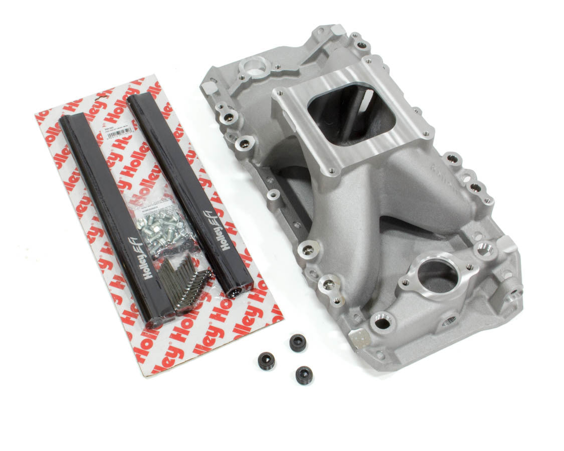 BBC EFI O/P Intake Manifold w/4150 Flange Intake Manifolds Holley