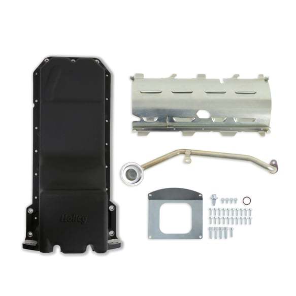 Oil Pan Swap Kit 6.2 SC Gen III Hemi Rear Sump Engine Oil Pans Holley