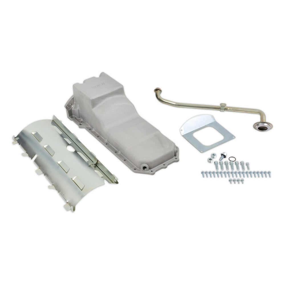 Gen-3 Oil Pan Swap Kit Rear-Sump Most Truck Engine Oil Pans Holley