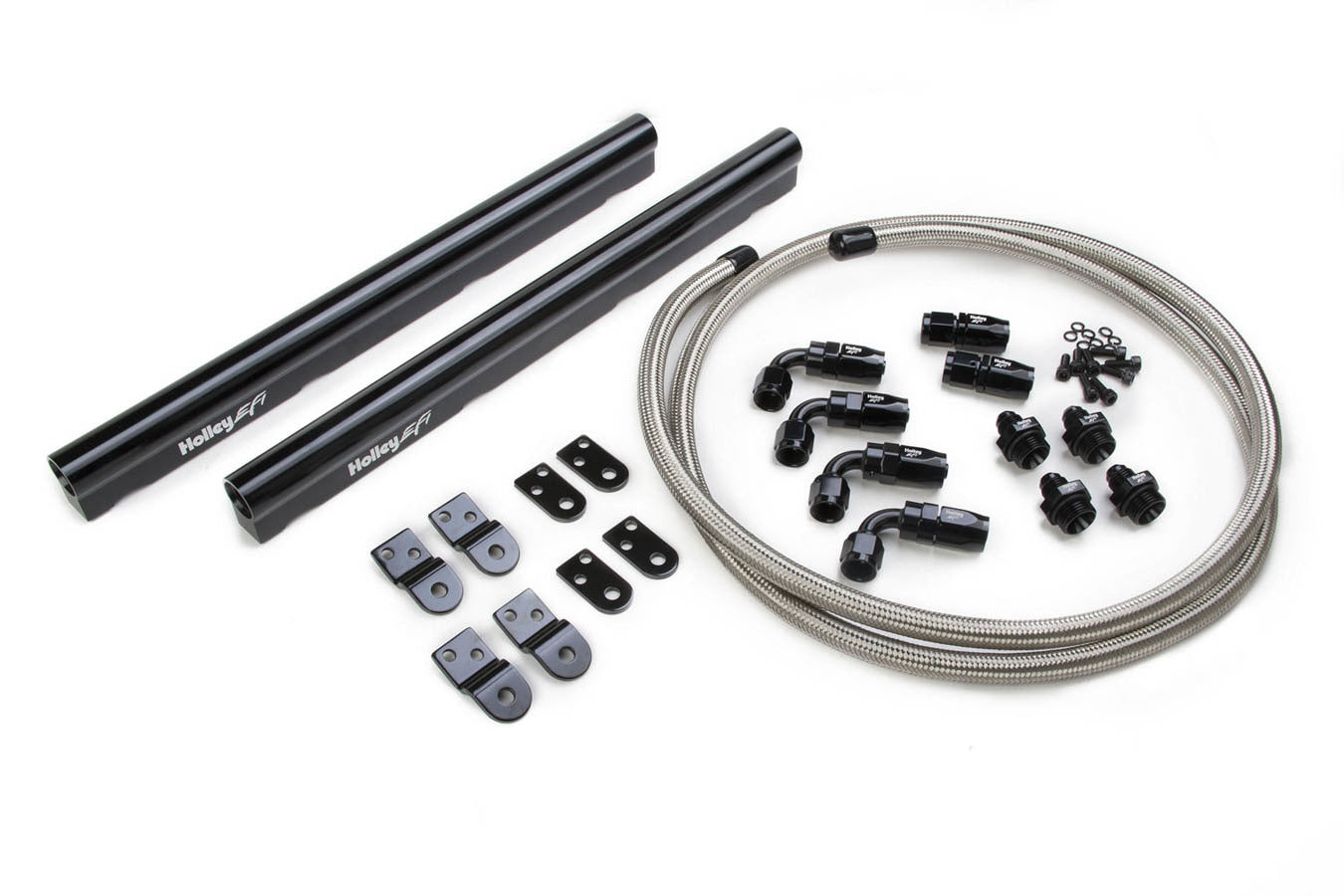 Billet Alm Fuel Rail Kit GM LS Factory Intakes Fuel Rails and Components Holley EFI