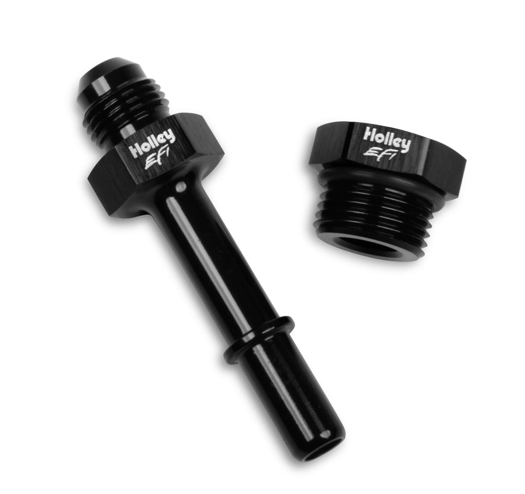 Fuel Rail Adapter Kit Quick Connect GM Rail Quick Disconnect Fittings Holley EFI