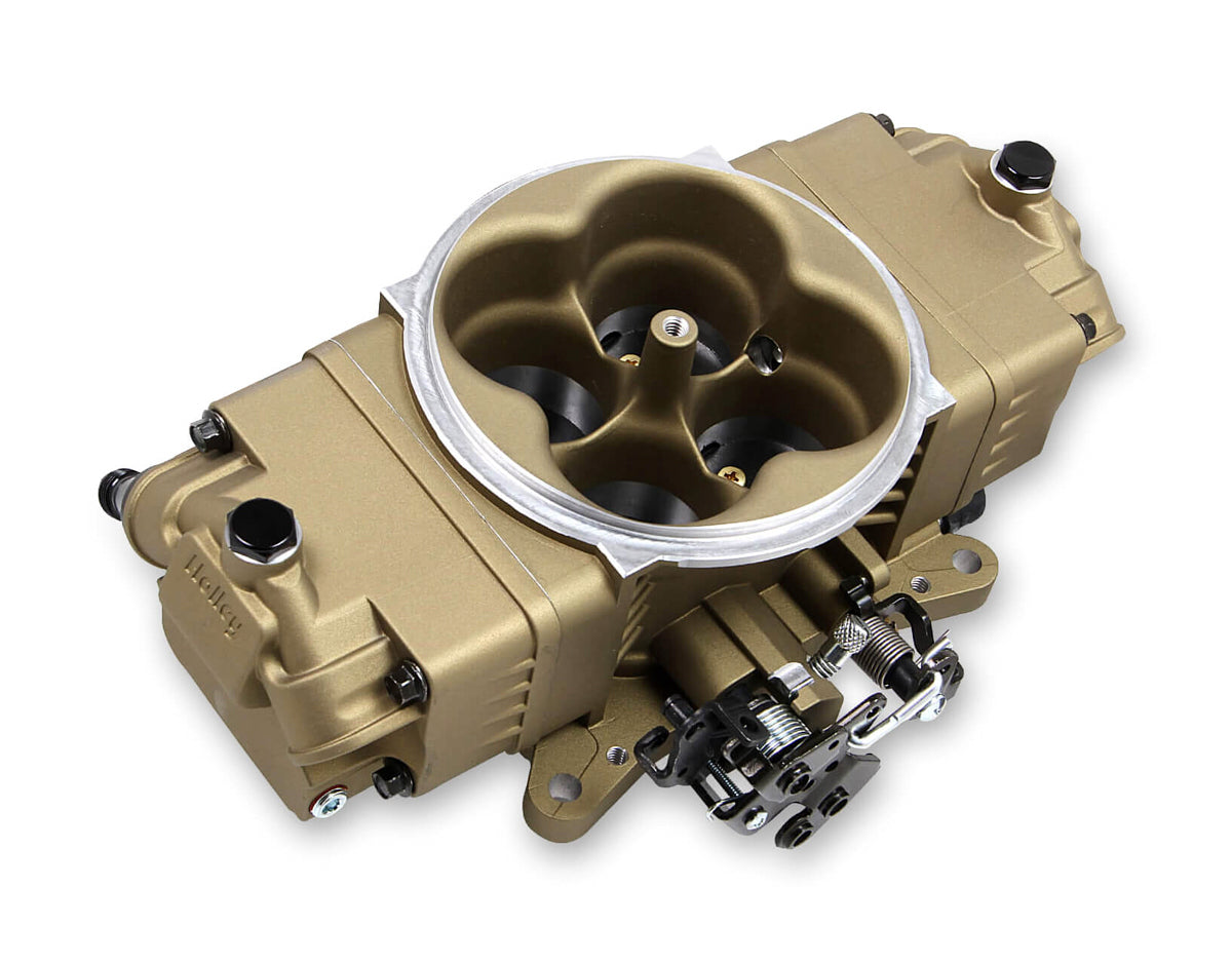 Stealth EFI Throttle Body - Gold Throttle Bodies Holley EFI
