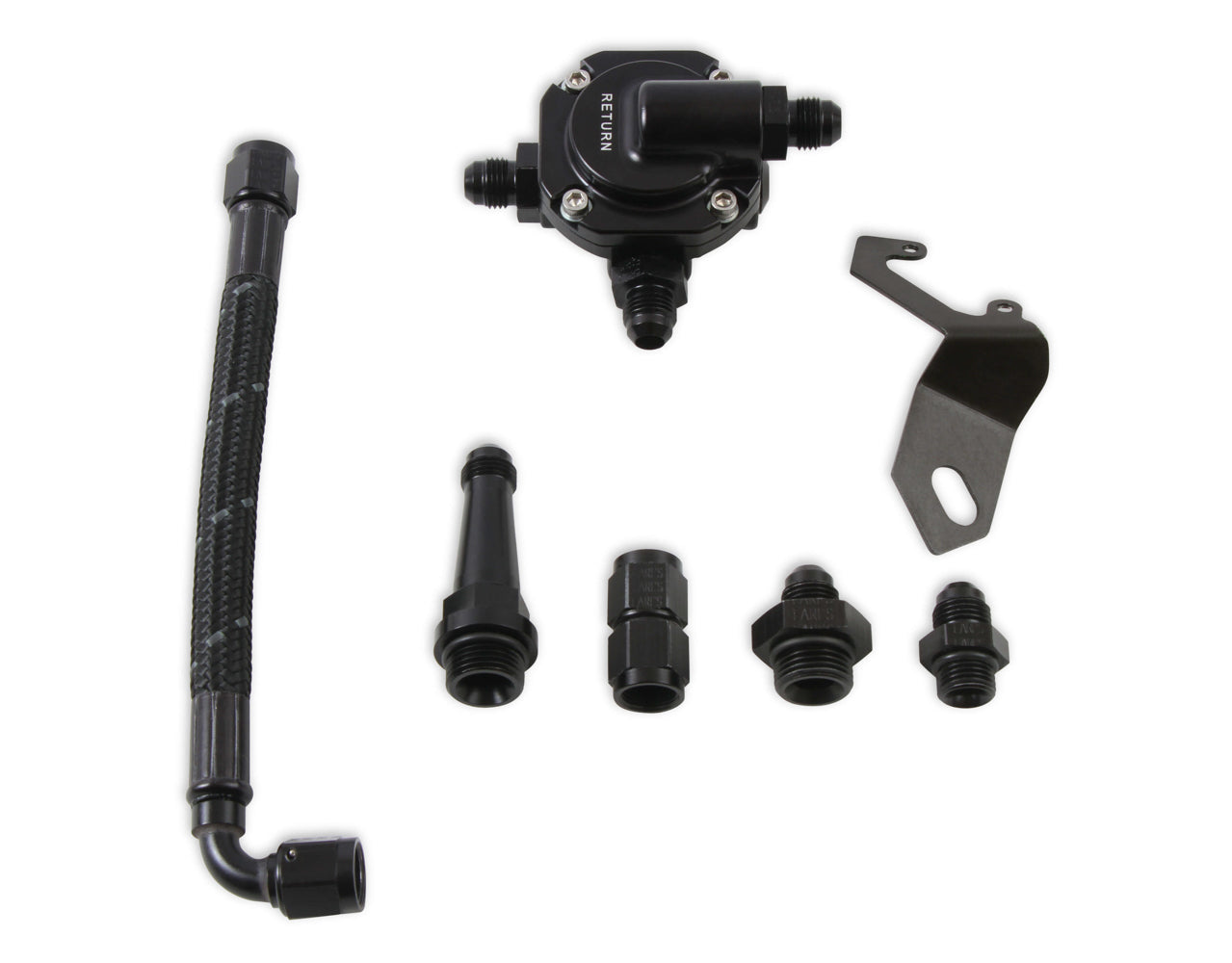 EFI Stealth Crossover Braided Fuel Line Lit Fuel Supply Lines Holley