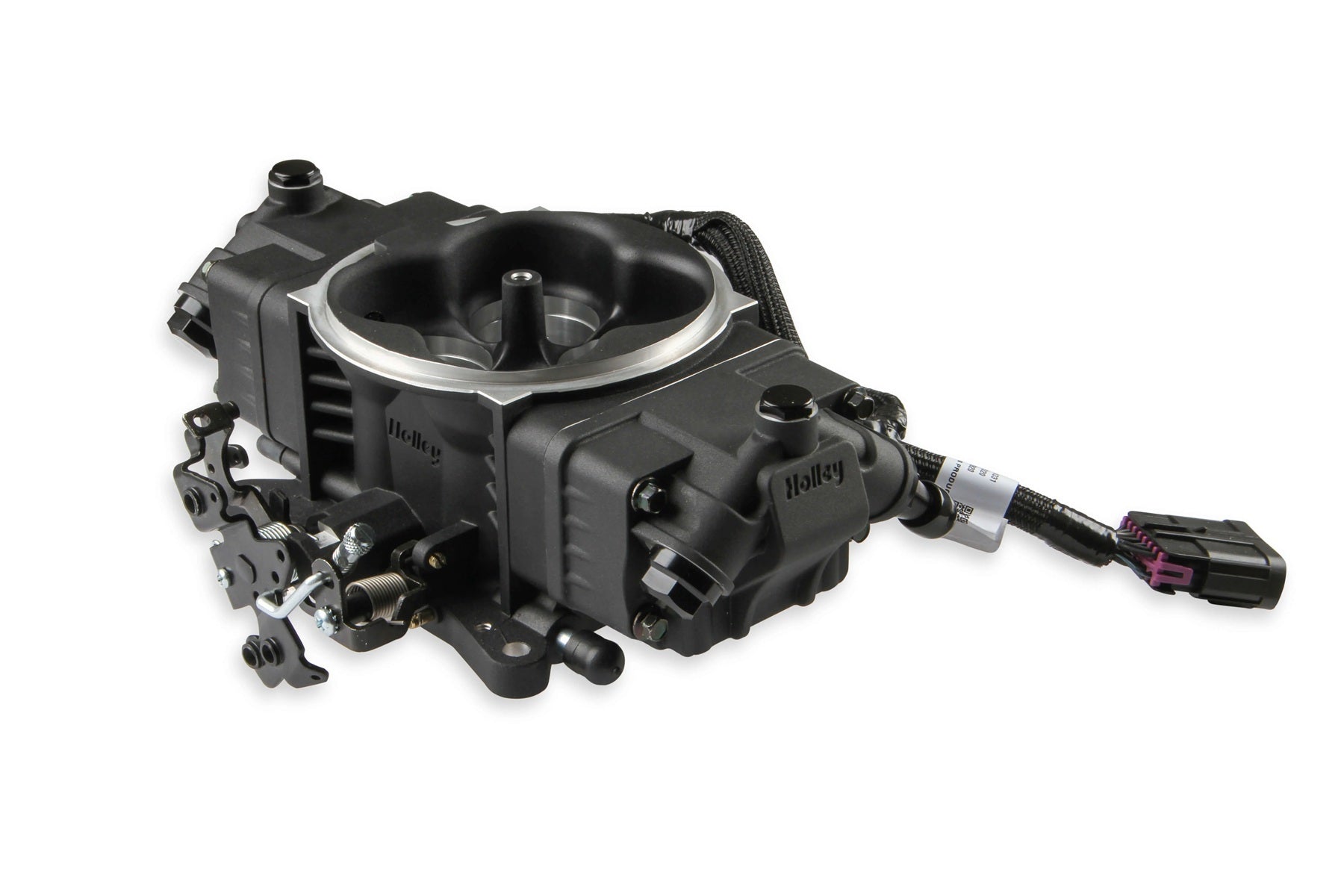 Terminator X Stealth EFI Kit 4150 Black Electronic Fuel Injection Systems Holley