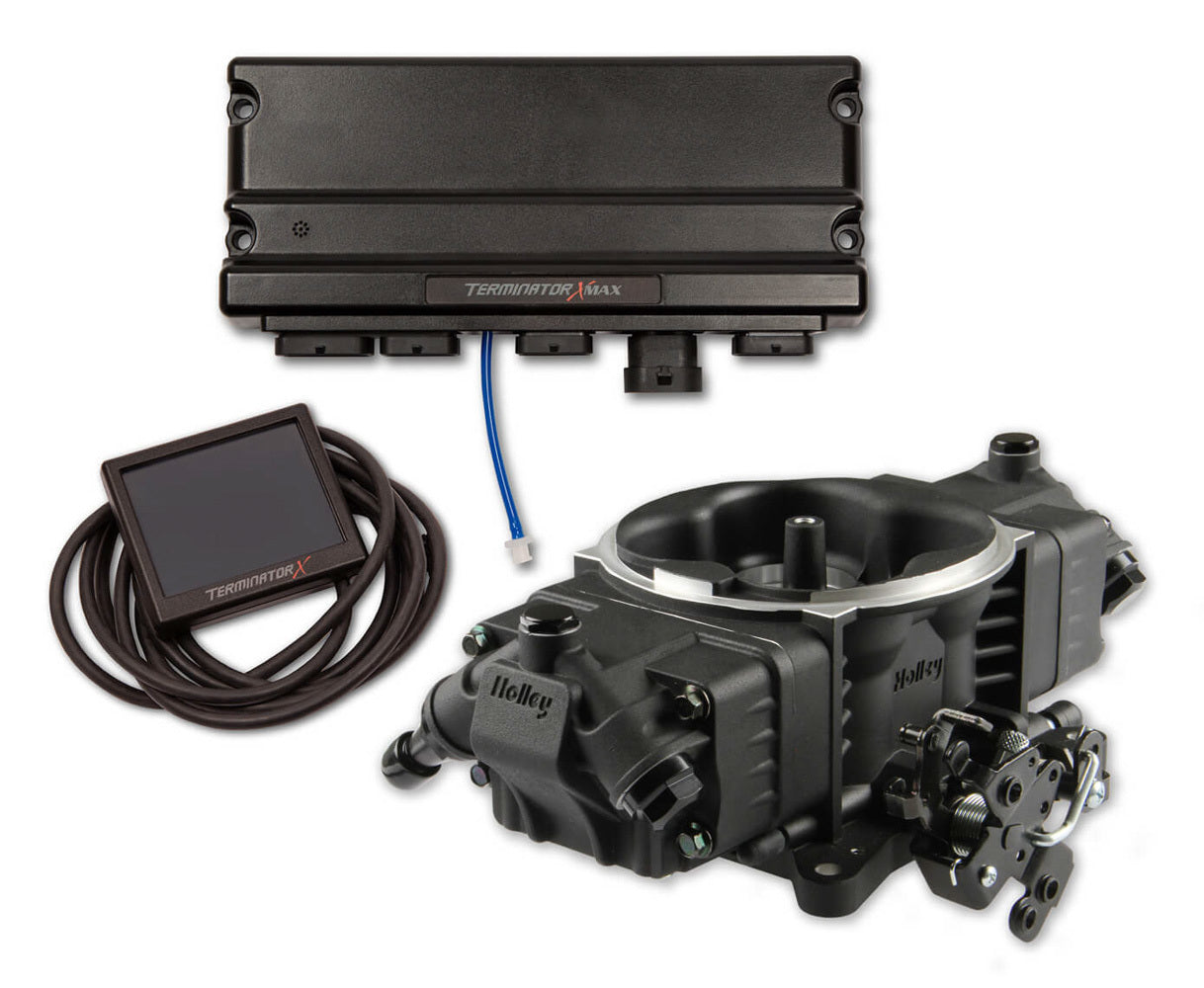 Terminator X MAX STEALTH 4150 EFI Kit w/Trans Con Electronic Fuel Injection Systems Holley EFI