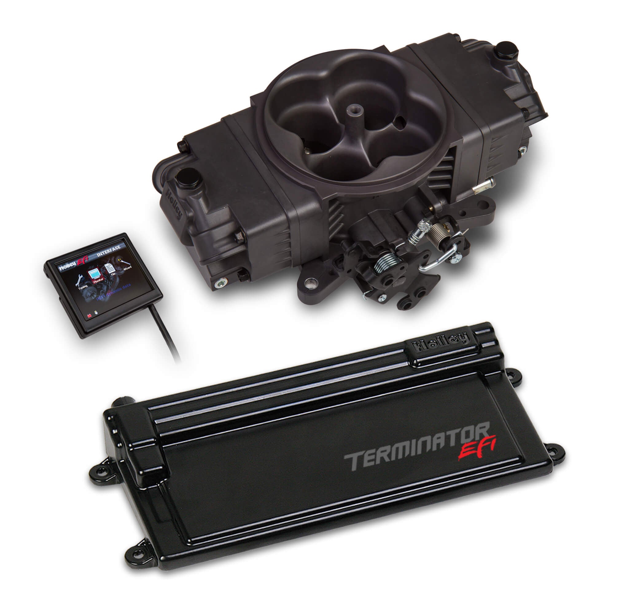 Terminator Stealth EFI Kit w/GM Trans Control Electronic Fuel Injection Systems Holley