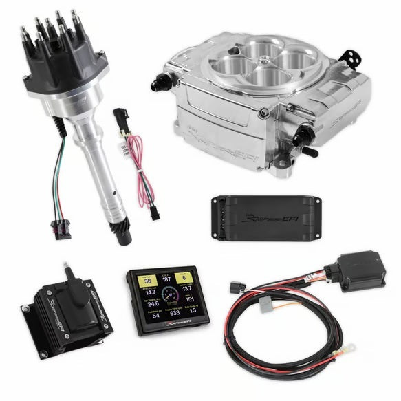 Sniper 2 EFI 3.5in PDM Kit w/SBC Ignition Electronic Fuel Injection Systems Holley