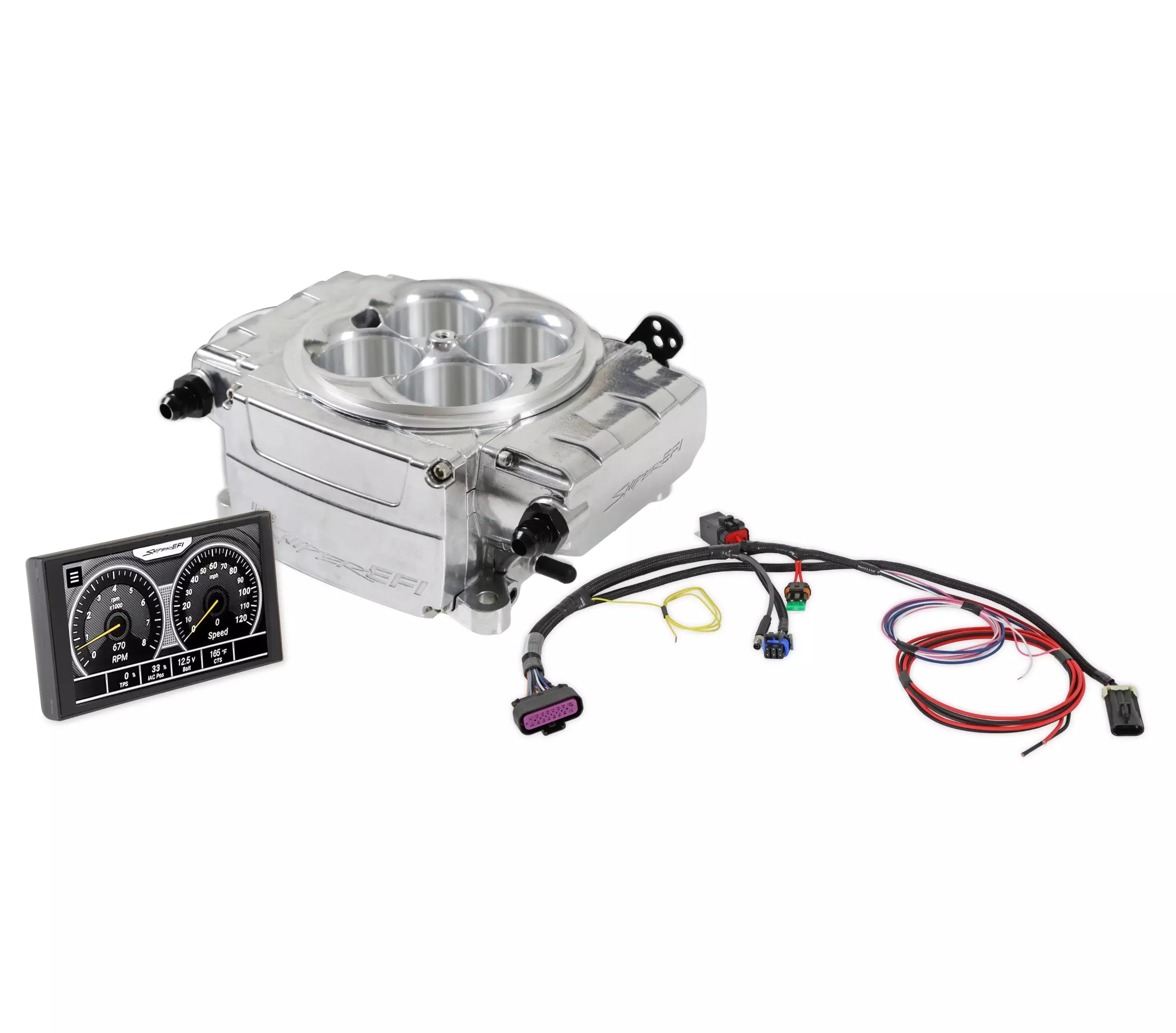 Sniper-2 EFI Base Kit wo/PDM Electronic Fuel Injection Systems Holley