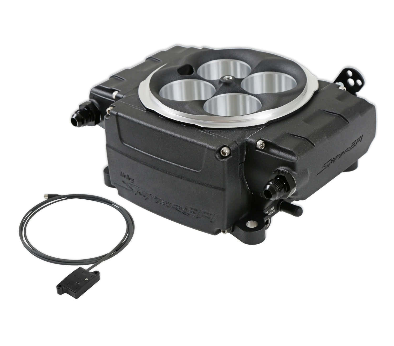 Sniper 2 EFI Base Kit w/o PDM Black Electronic Fuel Injection Systems Holley
