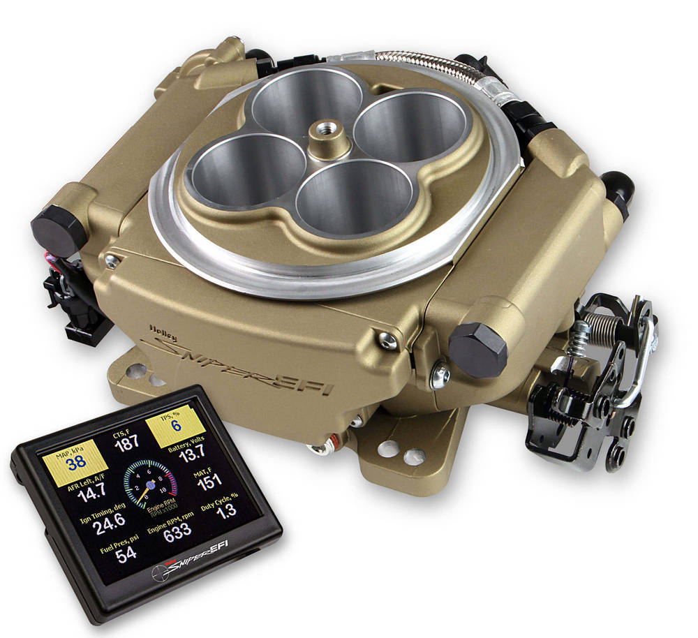 Sniper EFI Kit - Classic Finish Electronic Fuel Injection Systems Holley