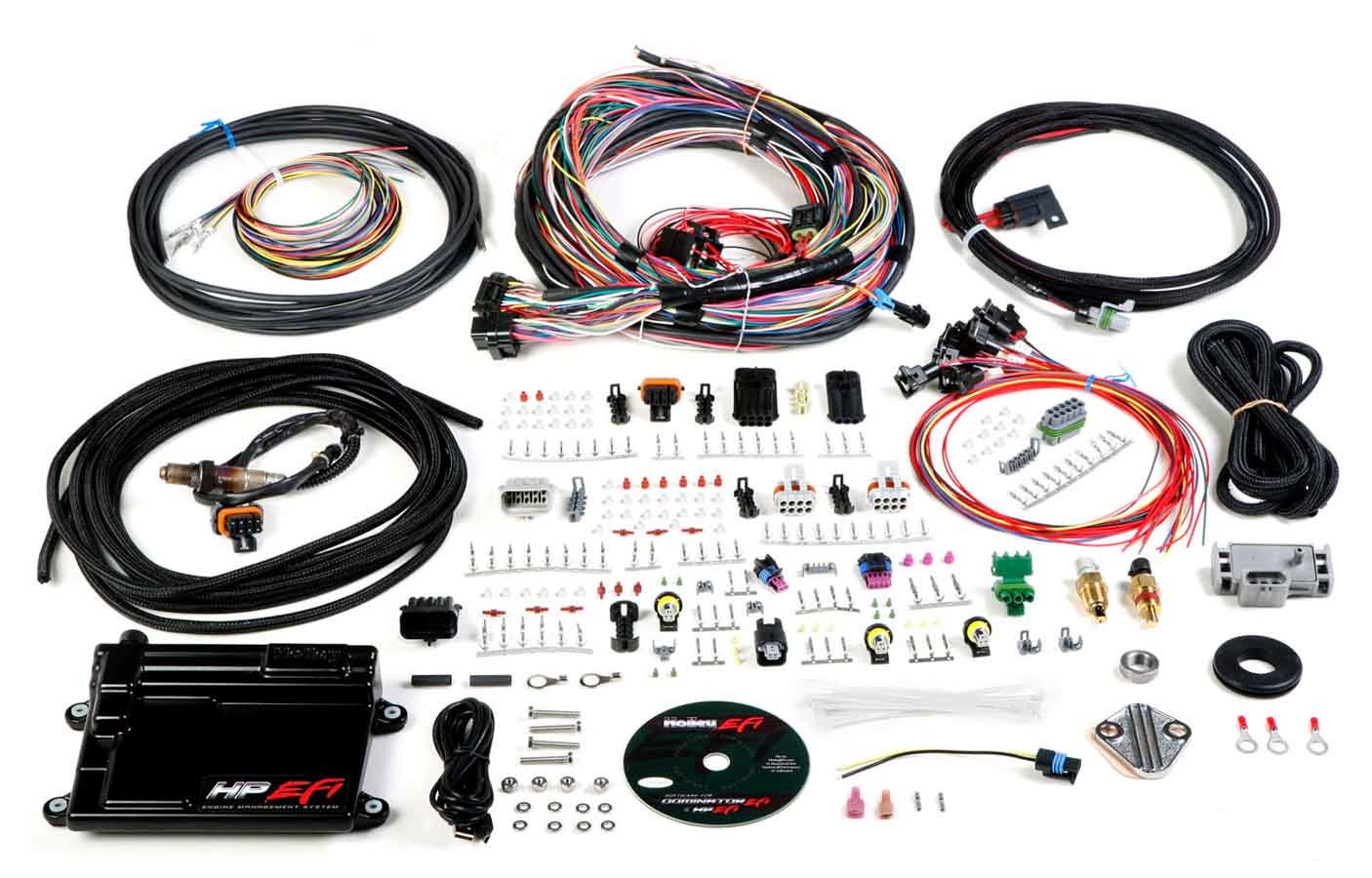 ECU & Wire Harness Unterminated Computers and Components Holley
