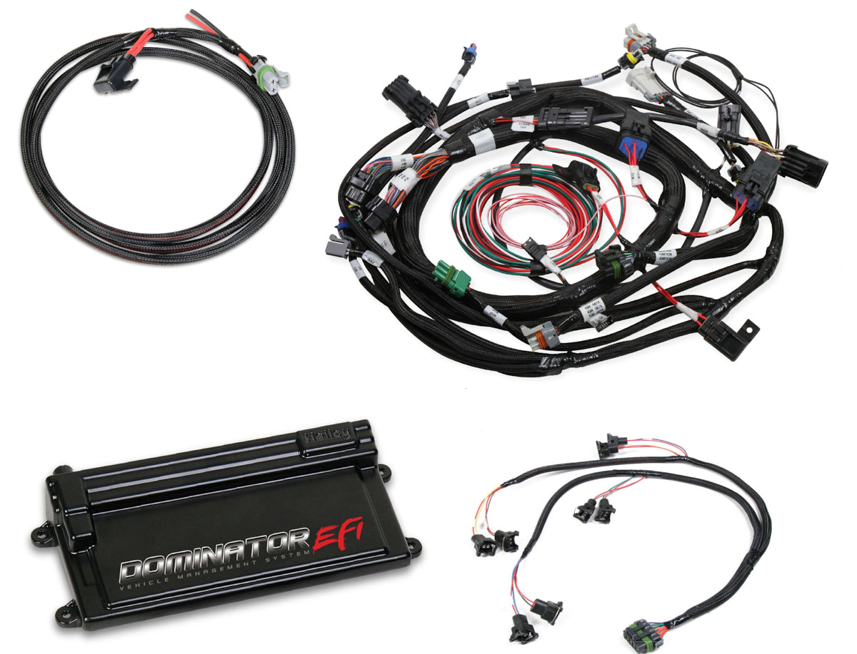 Dominator EFI Kit - Ford w/COP Computers and Components Holley EFI