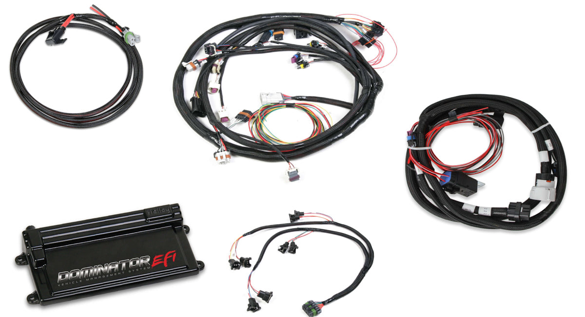 Dominator EFI Kit - LS2 w/Trans Control Computers and Components Holley