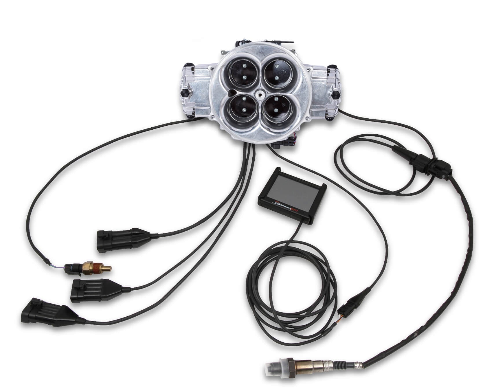Sniper 4500 EFI Stealth System Shinny Finish Electronic Fuel Injection Systems Holley