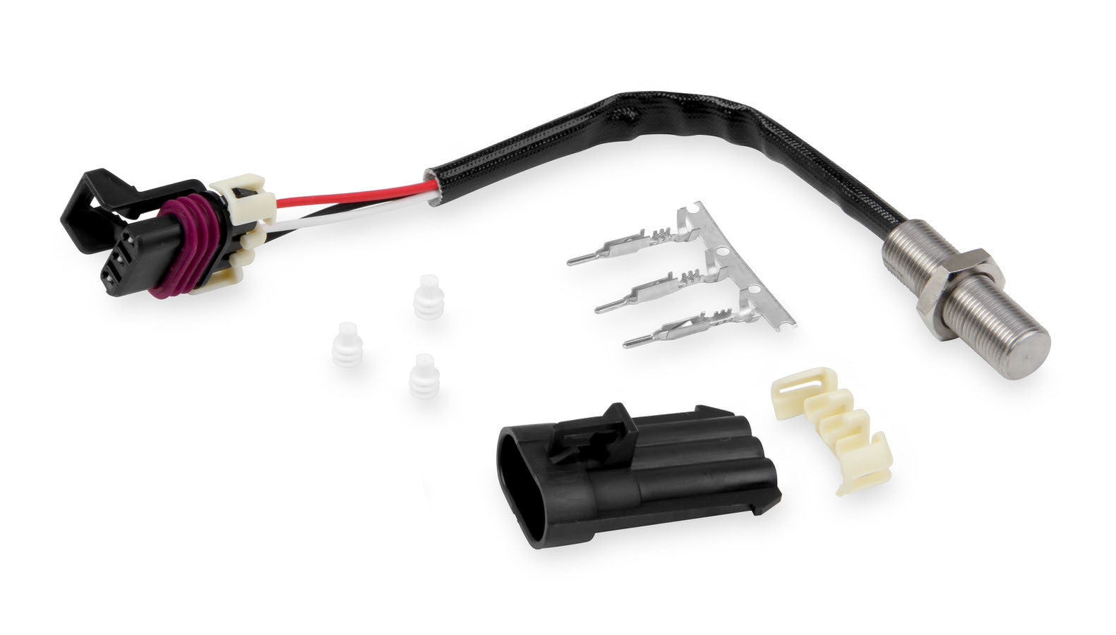 Camshaft Sensor w/Flying Magnet Target 12mmx1 Speed and Position Sensors Holley EFI