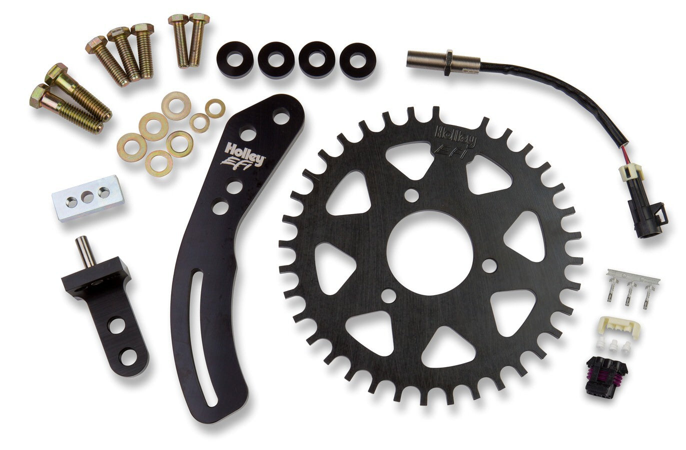 Crank Trigger Kit - BBC 8in 36-1 Tooth Crank Trigger Kits Holley EFI
