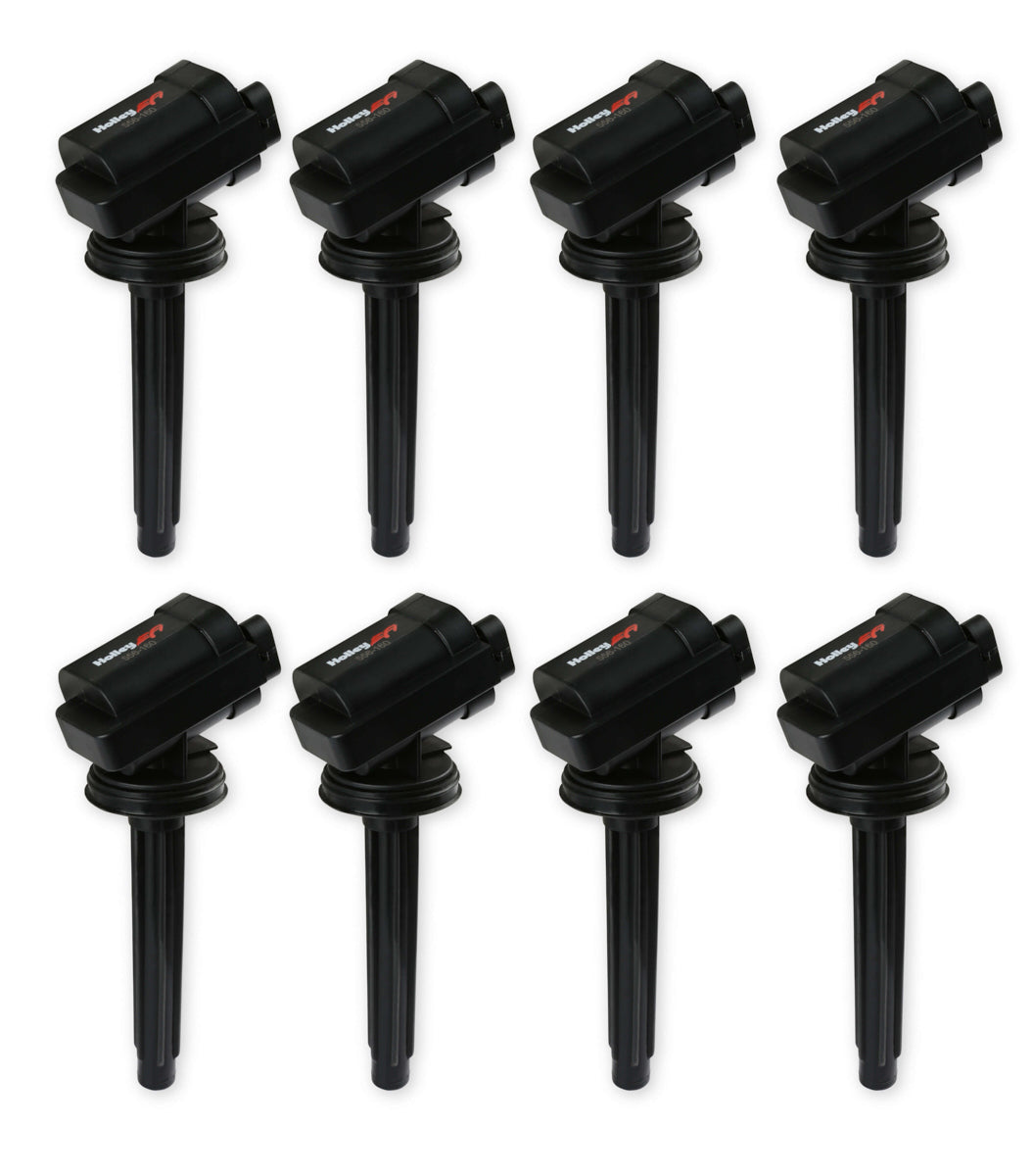 Smart Coil - Ford Coyote 8pk - Black Ignition Coils Holley
