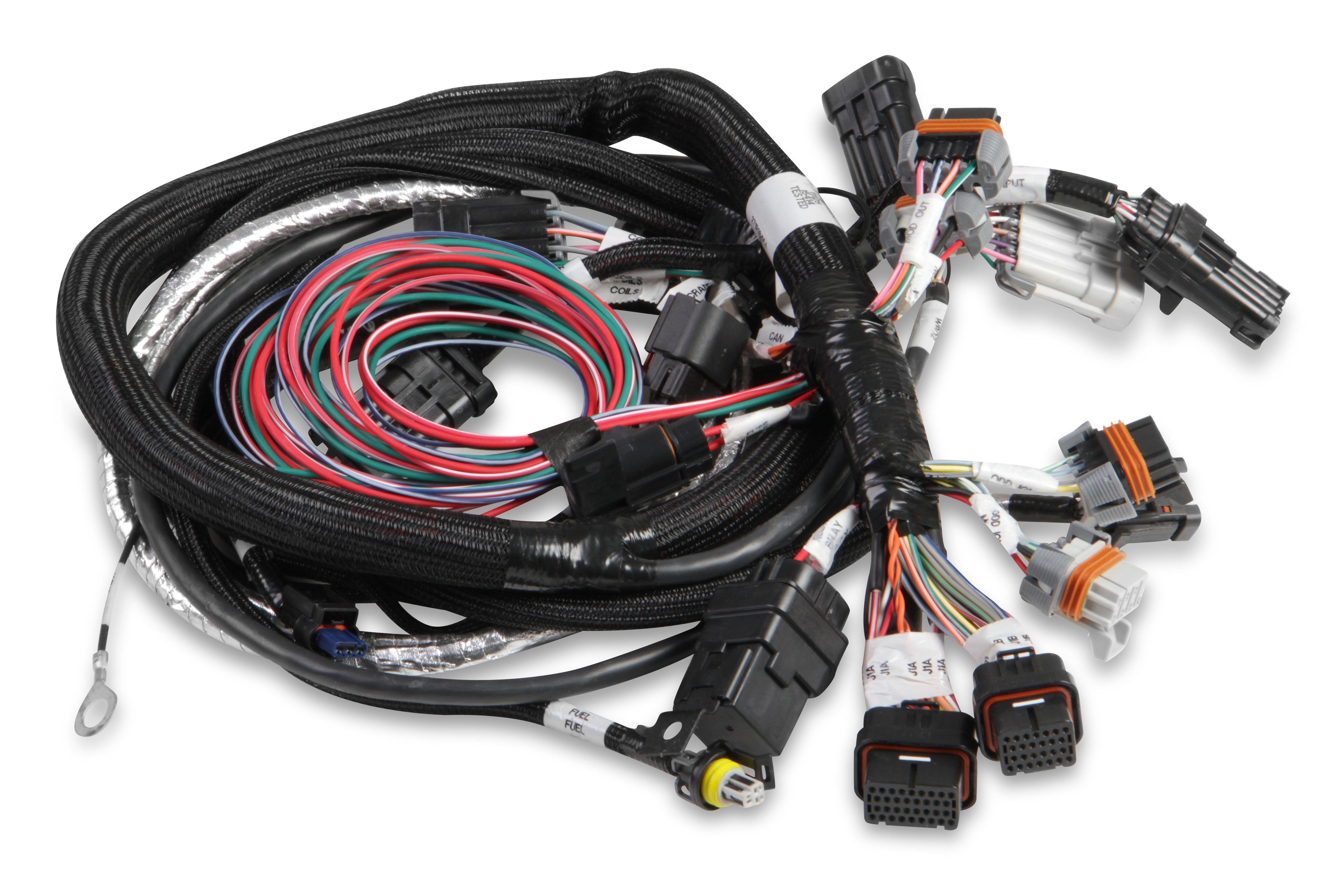 Main Wire Harness Hemi Late W/ TPS & IAC Engine Wiring Harnesses Holley