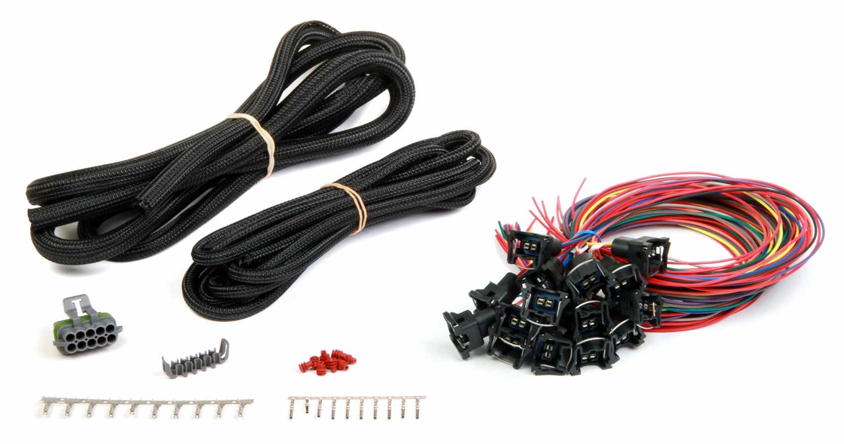 Injector Harness - 16 Injectors - Unterminated Fuel Injector Harnesses Holley EFI