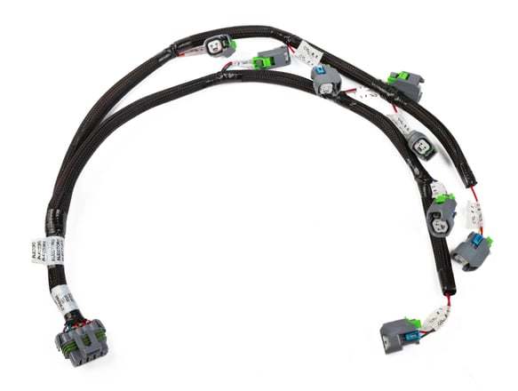 Injector Harness V8 Evenly Spaced USCAR Fuel Injector Harnesses Holley