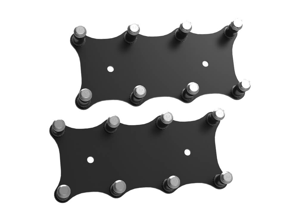 Remote GM LS Coil Backet Relocation Kit Gen III Ignition Coil Brackets Holley