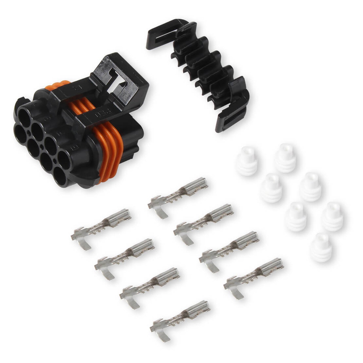 Input/Output Connector Kit - Female Wiring Connectors and Terminals Holley EFI