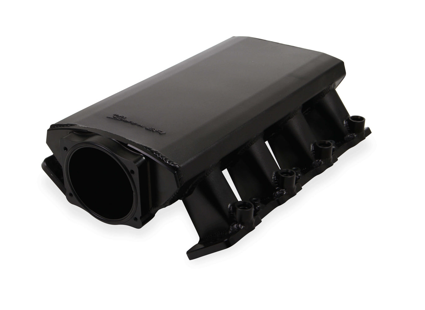 Sniper EFI Fab Intake Manifold Kit GM LS Black Intake Manifolds Holley