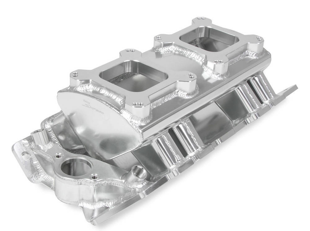 BBC Sniper SM Fabricated Intake Manifold - Carb Intake Manifolds Holley