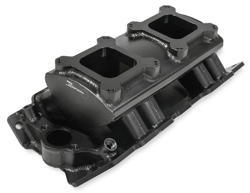 BBC Sniper SM Fabricated Intake Manifold - Carb Intake Manifolds Holley