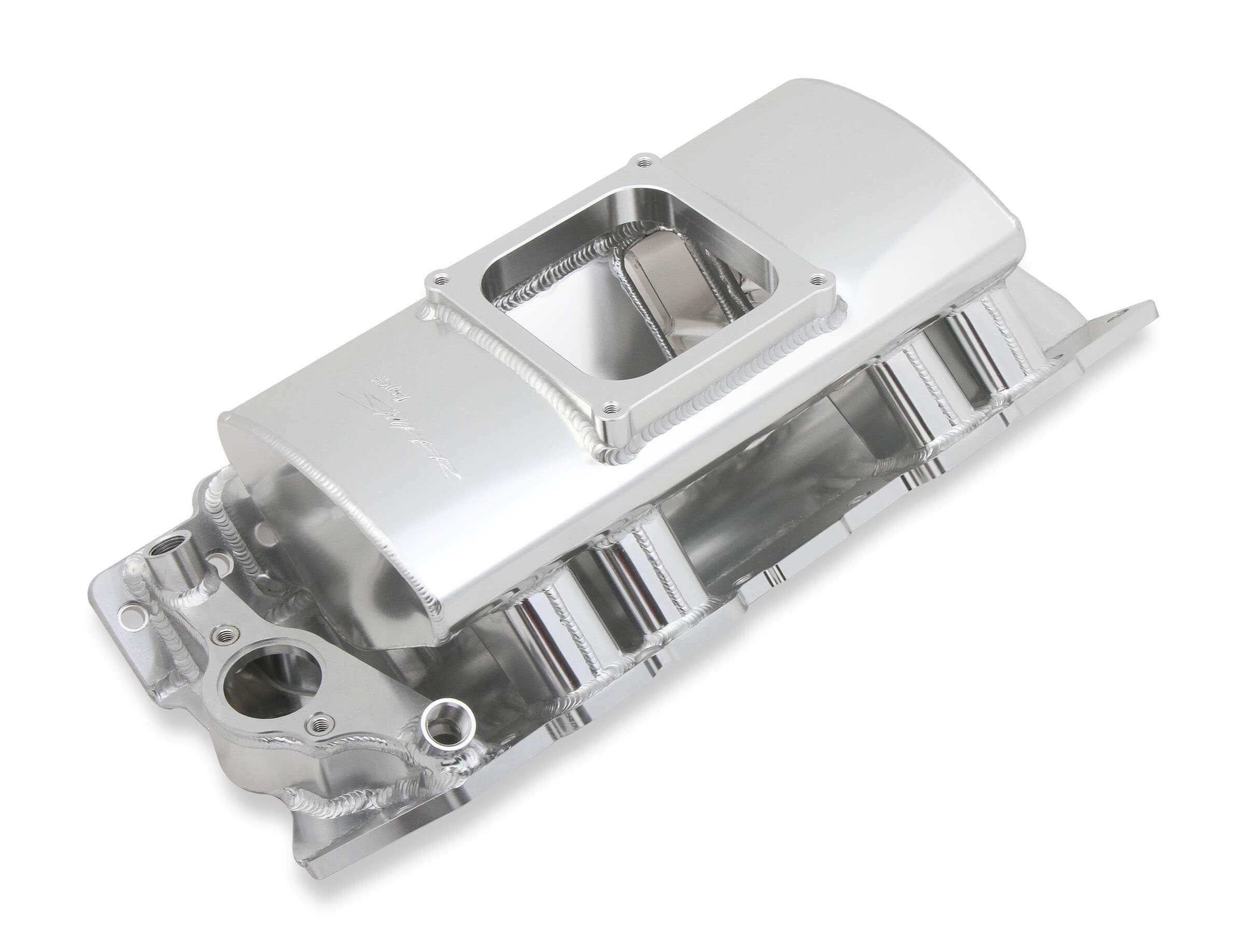 BBC Sniper SM Fabricated Intake Manifold - Carb Intake Manifolds Holley