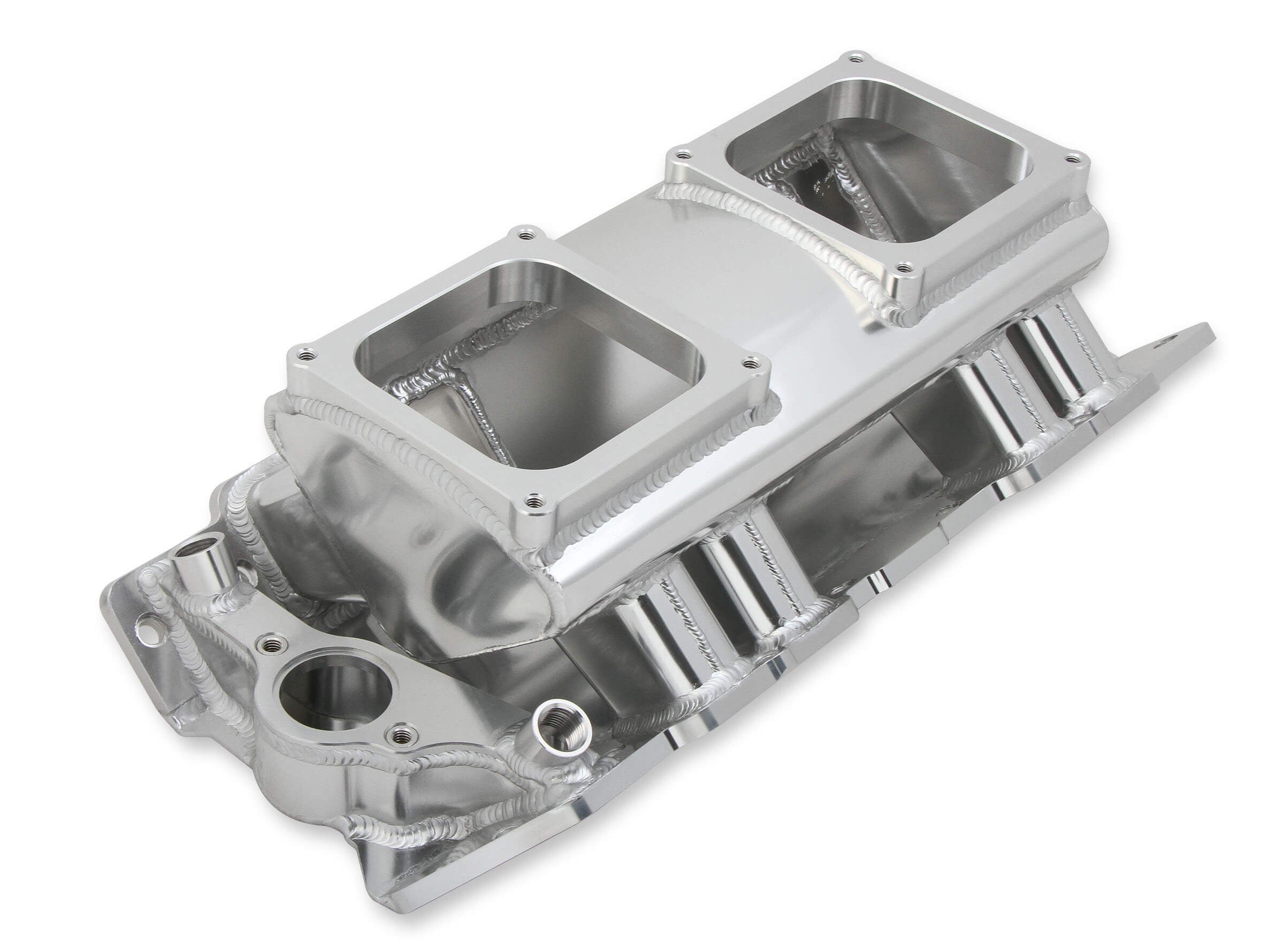 BBC Sniper SM Fabricated Intake Manifold - Carb Intake Manifolds Holley