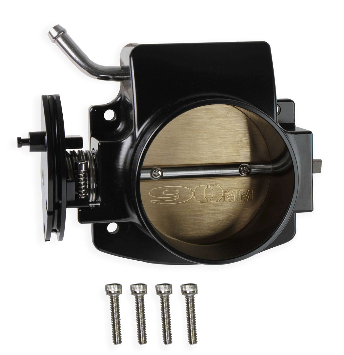 Sniper EFI 90mm Throttle Body - Black Throttle Bodies Holley