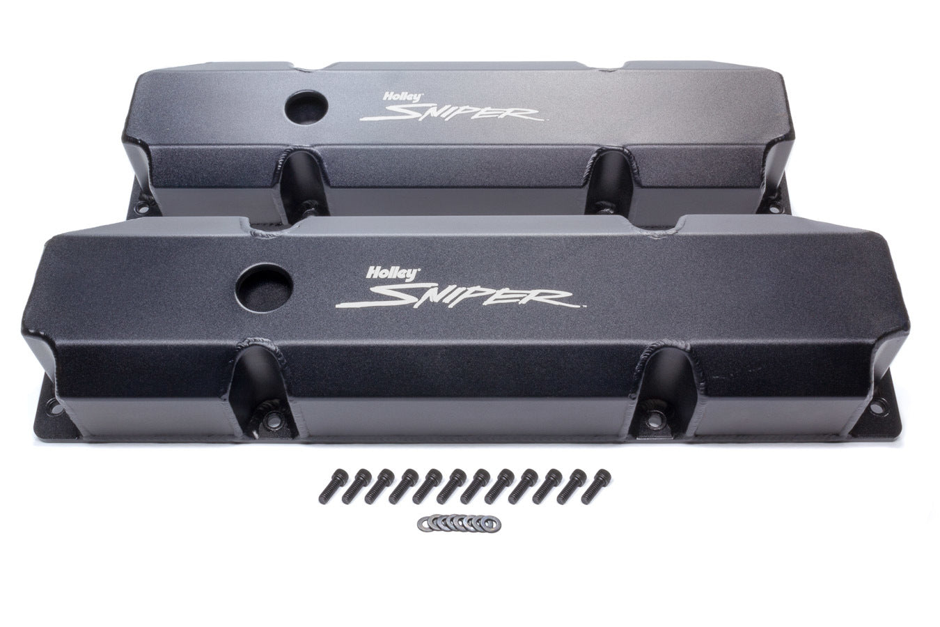 Sniper Fabricated Valve Covers BBM Tall Valve Covers Holley