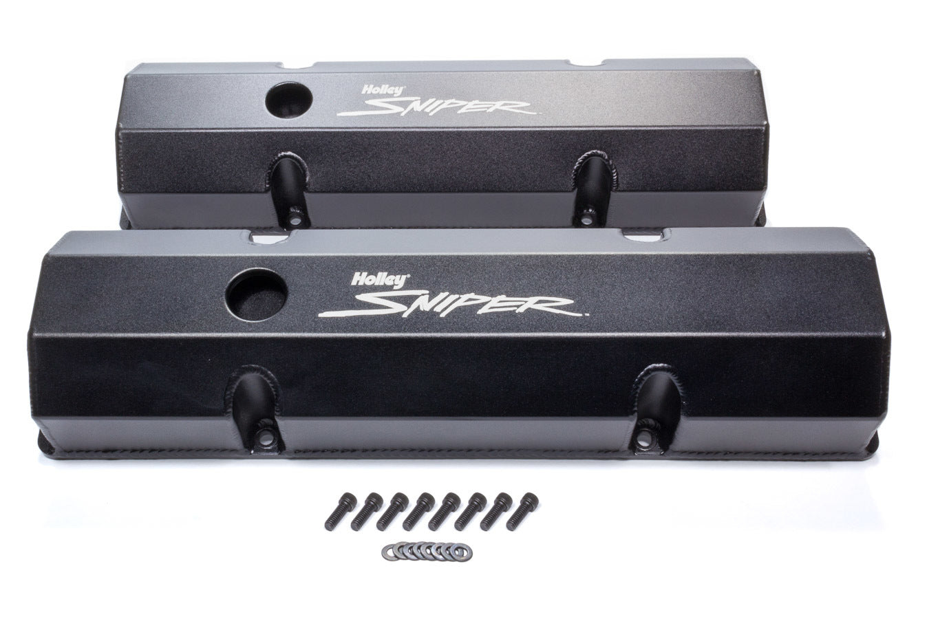 Sniper Fabricated Valve Covers SBC Tall Valve Covers Holley