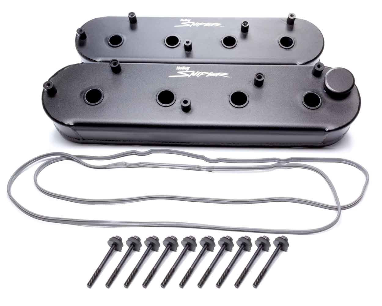 Sniper Fabricated Valve Covers SGM LS Tall Valve Covers Holley