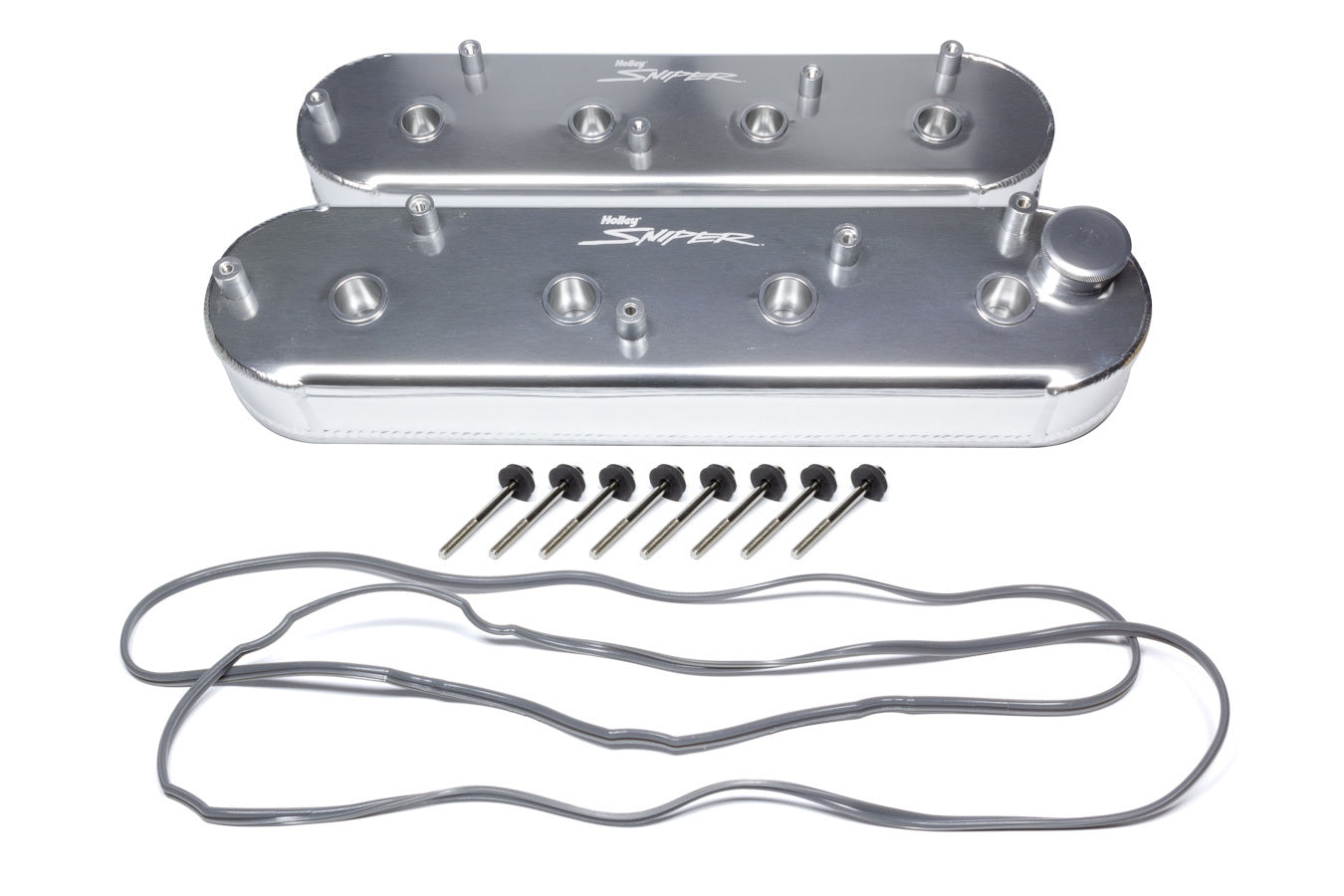 Sniper Fabricated Valve Covers SGM LS Tall Valve Covers Holley