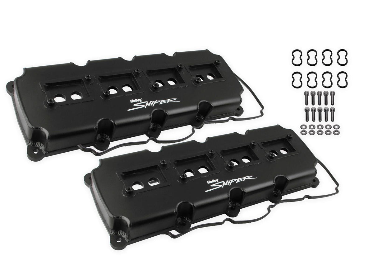 Sniper Fabricated Valve Covers Mopar Gen 3 Hemi Valve Covers Holley