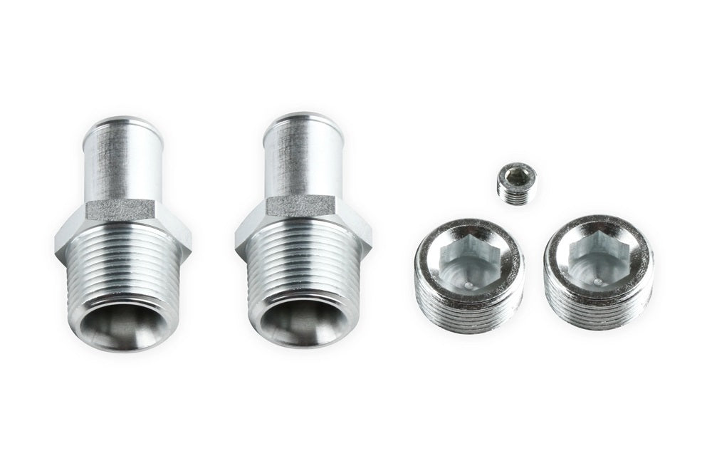 Plugs & Fittings Kit LT/ LS Cooling Manifold AN-NPT Fittings and Components Holley