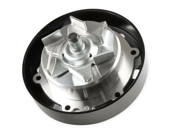 GM LS Water Pump - Mid Mount Acc. Drive Water Pump Components Holley