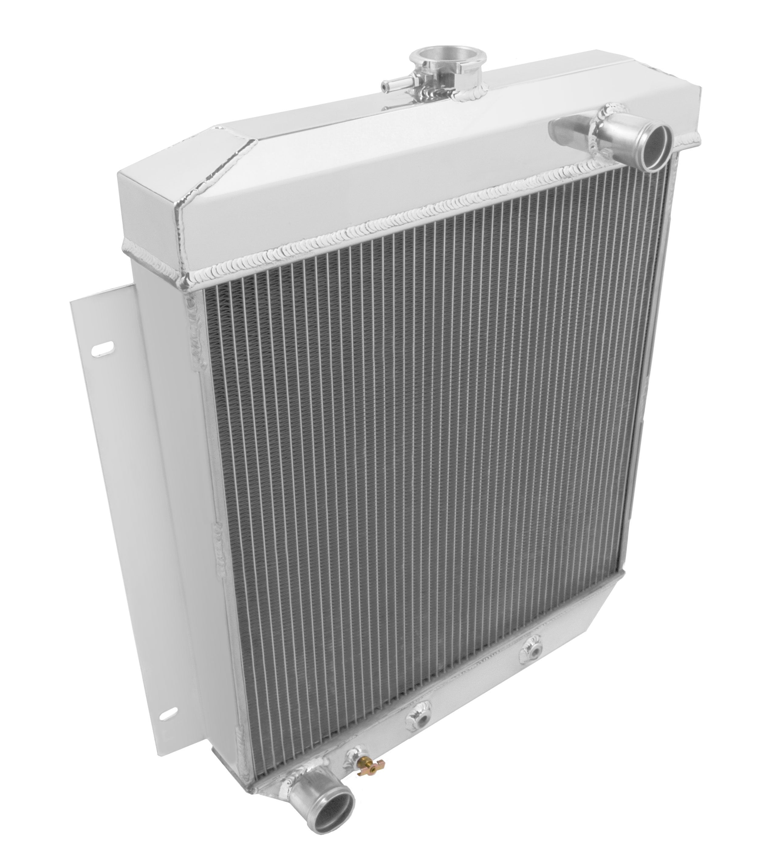 3-Row Alm. Radiator 54-56 Ford Pass. Car Radiators Holley