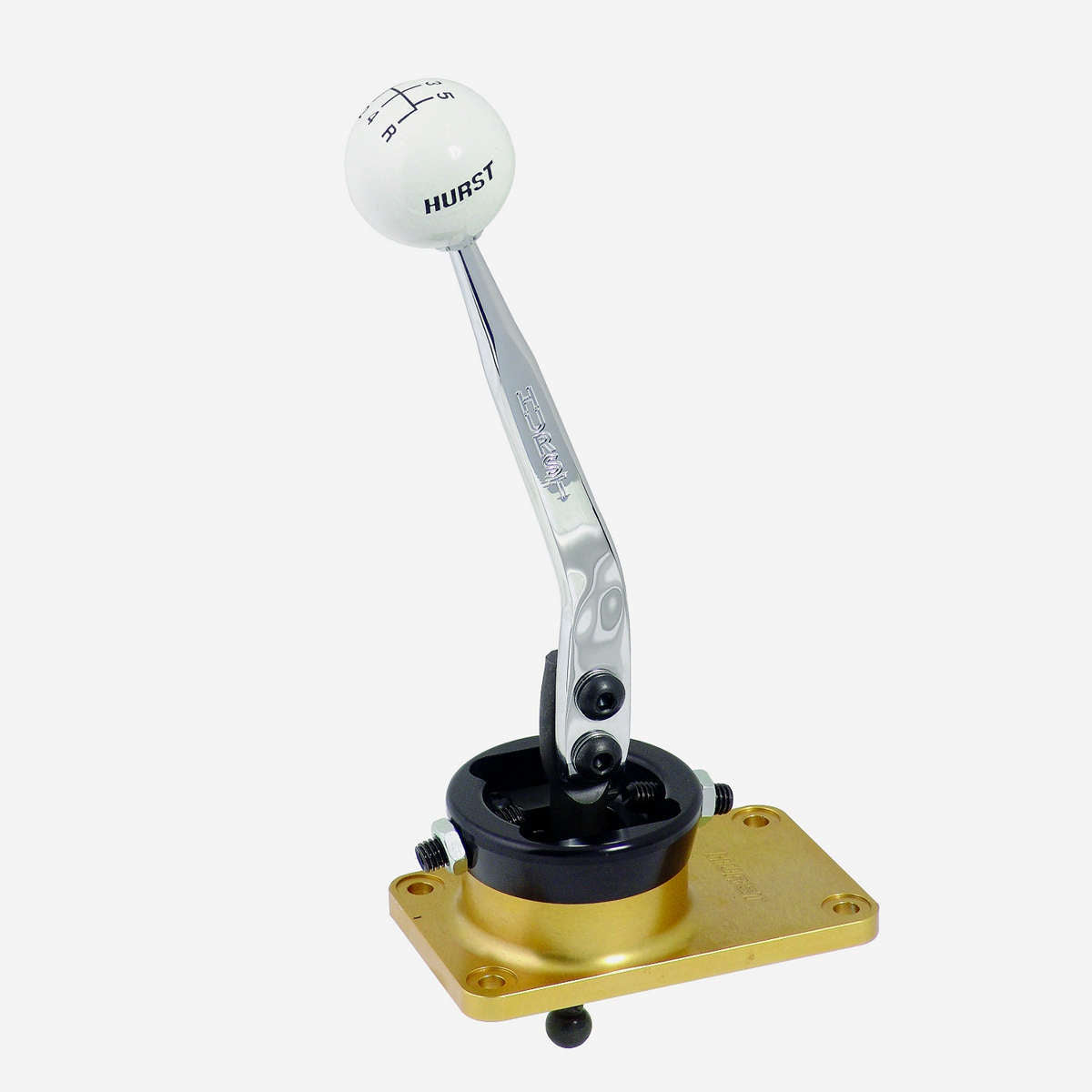 Billet/Plus Shifter for 83-01 Mustang w/Chrome Transmission Shifters Hurst