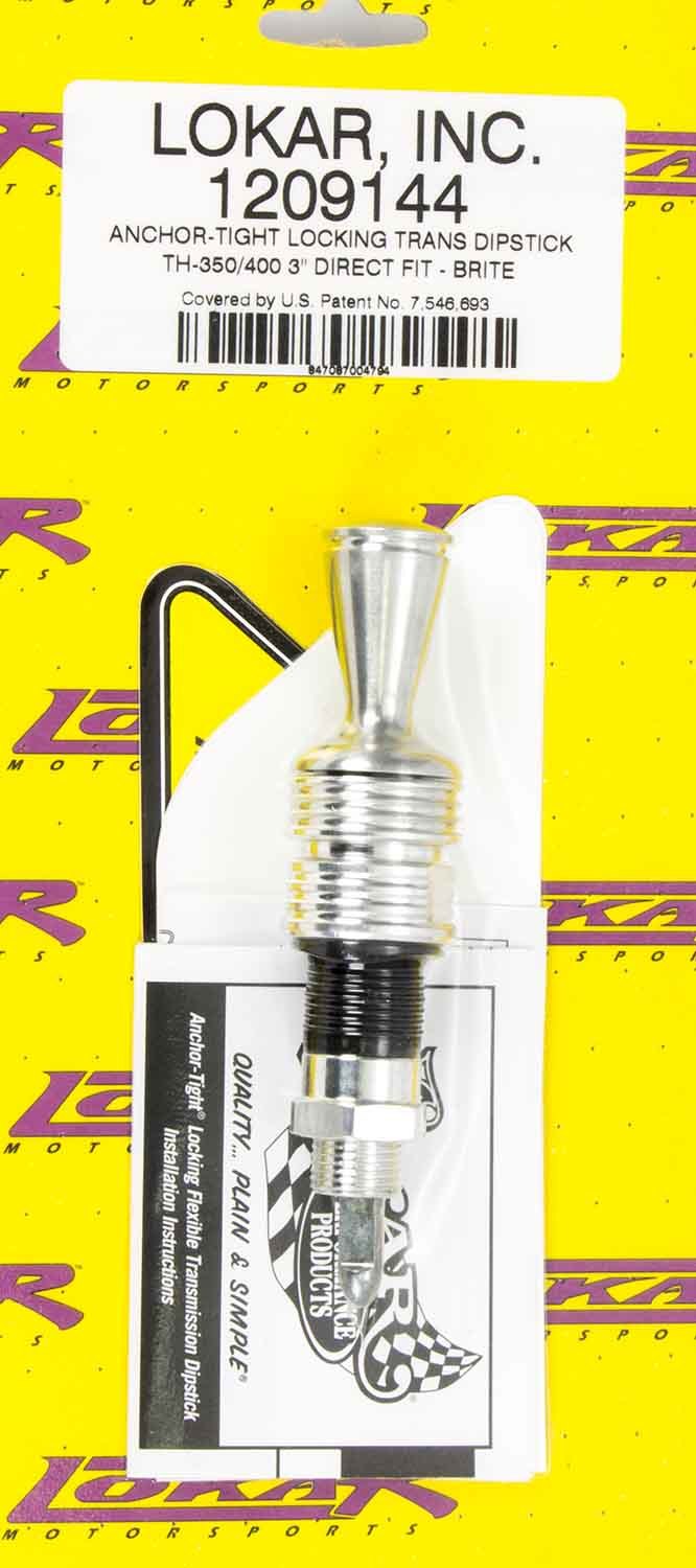 Anchor Tight Locking Dipstick TH350/400 Automatic Transmission Dipsticks Lokar
