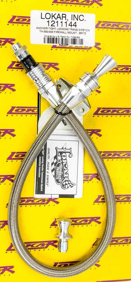 Anchor Tight Locking Trans Dip Stick FW Mount Automatic Transmission Dipsticks Lokar