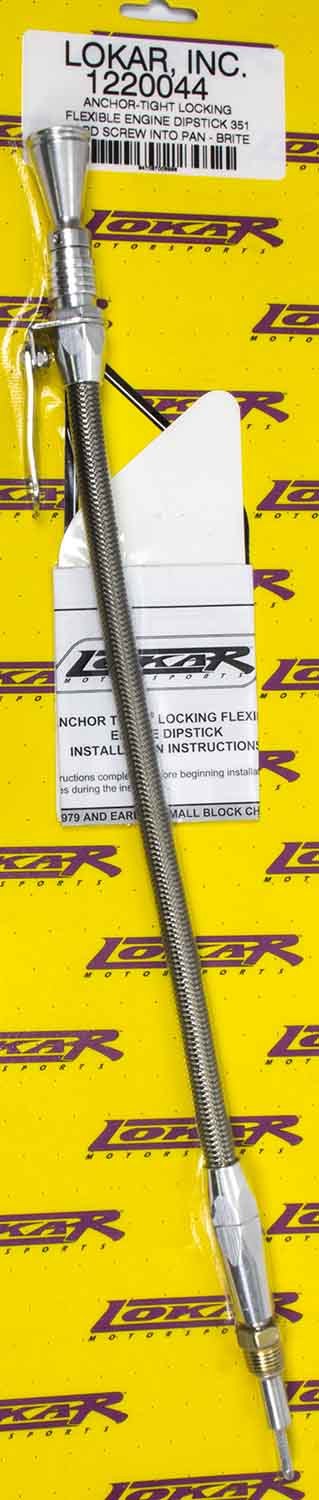 Anchor Tight Locking Oil Dipstick Ford 351W Engine Oil Dipsticks Lokar