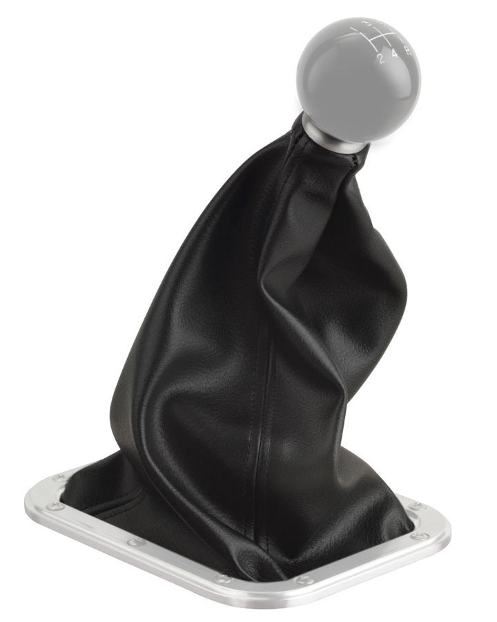 Hi Top Rect Boot 3/8-24 Alum Sliding Bezel Shifter Boots and Rings Lokar