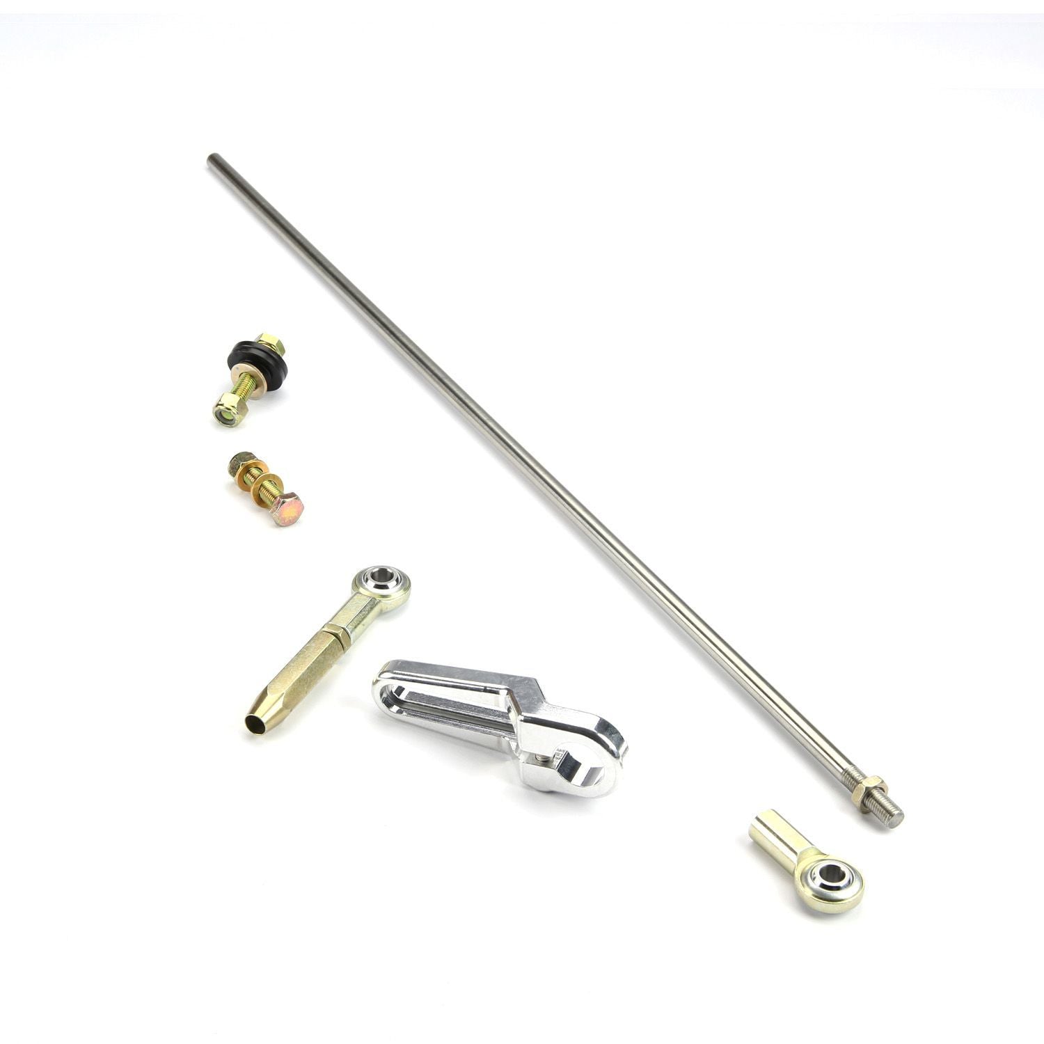 Adj. Billet Arm Kit C4/C6 Trans Shifter Brackets Cables and Linkages Lokar