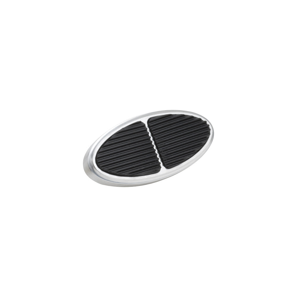 Oval Billet Brake Pad Pedal Pads and Components Lokar
